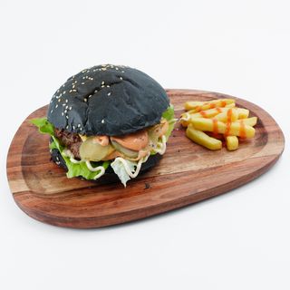 Black angel-burger