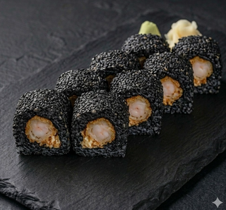 71. Black roll ebi ten