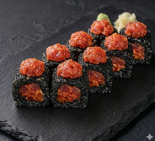 72. Black roll spicy
