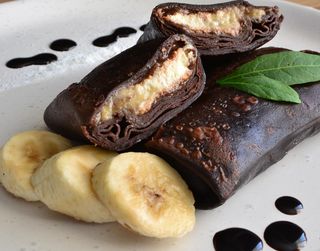 Блинчики сама лепила nesquik творог-банан(1кг)