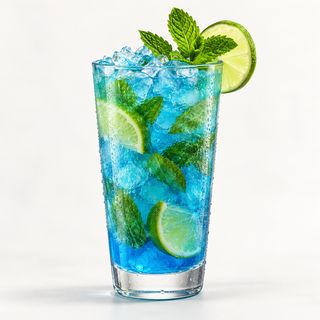 Blue Curaçao Mojito