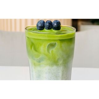 Blueberry matcha