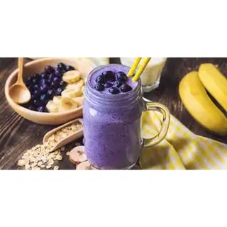 Blueberry banana shake