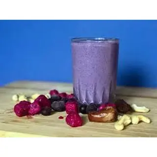 Blueberry fruity smoothie