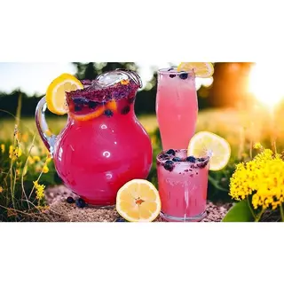 Blueberry lemonade