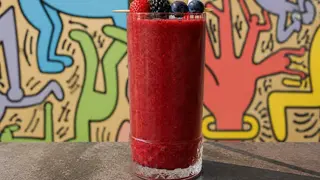 Blueberry smoothie