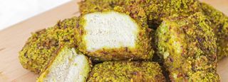 Bocconcini di pollo al pistacchio