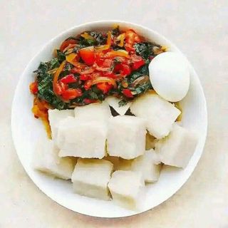 Boiled Yam
