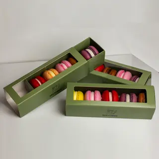 Boîte Macarons De 6 Pcs