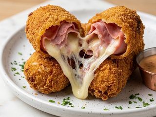 Bolinha de Queijo e Fiambre