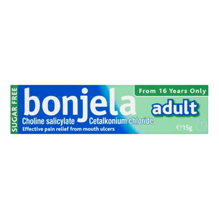Bonjela Adult 16+ Gd 15G Choline Salicylate 