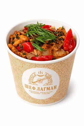 Босо лагман с курицей (550г)
