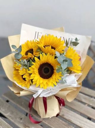 Bouquet di girasoli