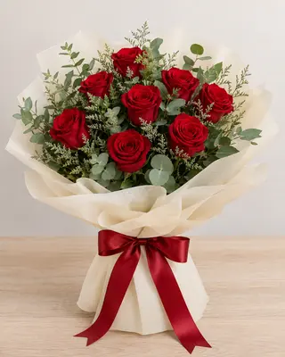Bouquet di rose rosse