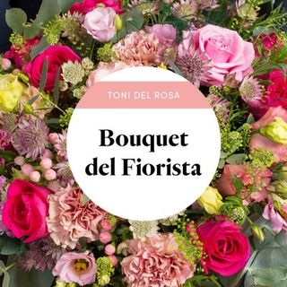 Bouquet del fiorista toni del rosa