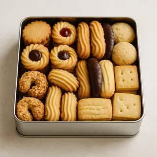 Box biscottini da tè 500 g