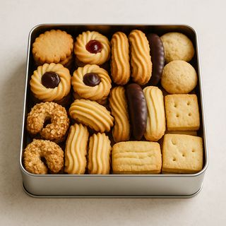 Box biscottini da tè 500 g