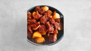 Braised beef