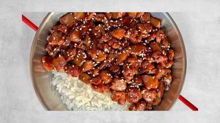 Braised chicken rice