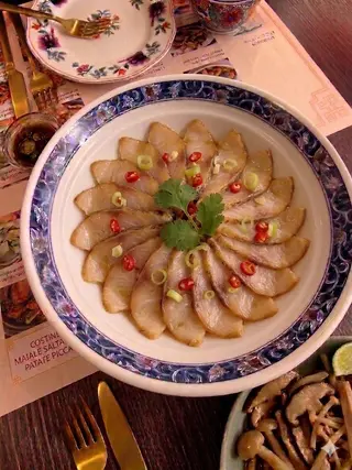 Branzino affumicato