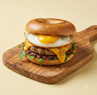 Breakfast bagel