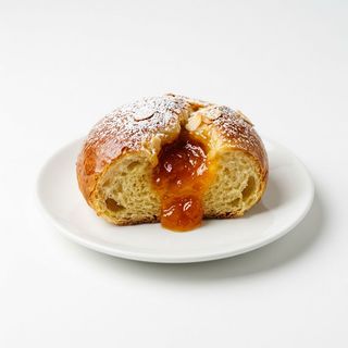 Brioche con la marmellata