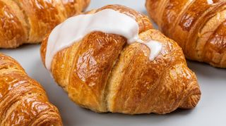 Brioches vuota con glassa