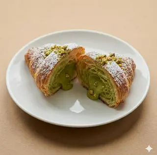 Brioches con pistacchio
