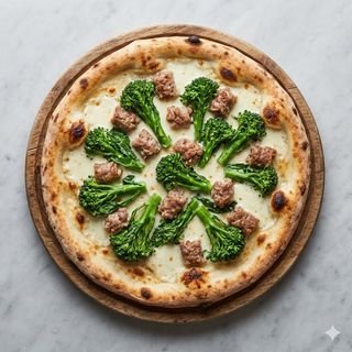 Broccoletti e salsiccia