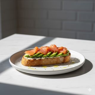 Bruschetta avocado