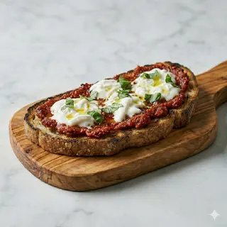 Bruschetta calabrese