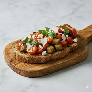 Bruschetta mediterranea
