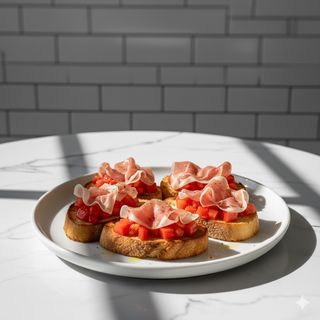Bruschetta a crudo