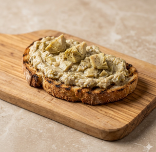 Bruschetta alla crema di carciofi