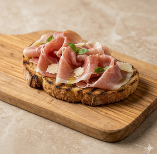 Bruschetta con prosciutto