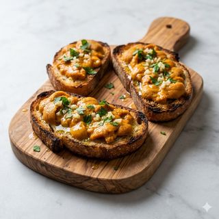Bruschette ai ricci