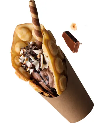 Bubble waffle vuota