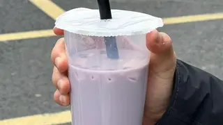 Bubble tea di taro香芋奶茶