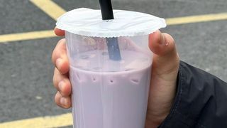 Bubble tea di taro香芋奶茶