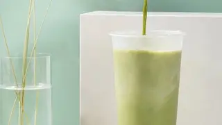 Bubble tea matcha 抹茶奶茶