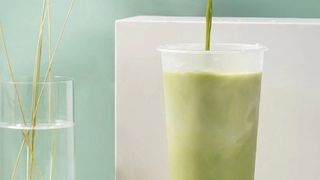 Bubble tea matcha 抹茶奶茶