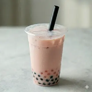 14 Bubble tea rosa