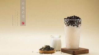 Bubble tea verde茉香奶绿