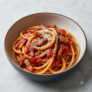 Bucatini all'amatriciana