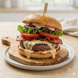Bufalo's big burger