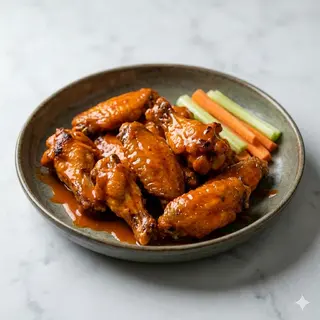 Buffalo chicken wings - 7 pezzi