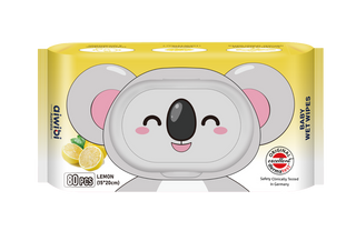 AWB Lemon Baby Wet Wipes, 24x80pcs