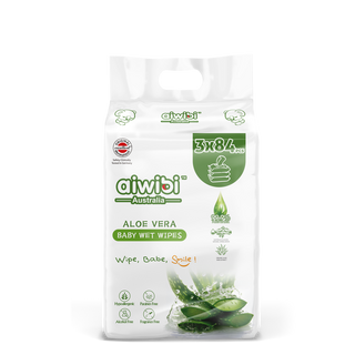 Aiwibi Aloe Vera Baby Wet Wipes, 84pcs