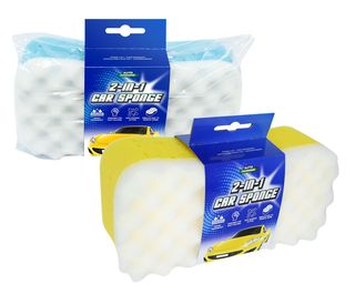 AUTO 2-in-1 Car Sponge, Yellow