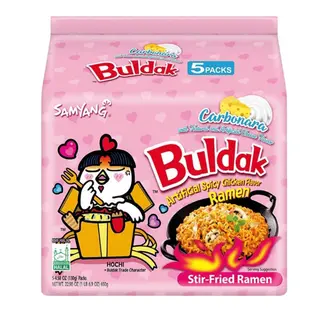 Buldak Noodles Carbonara (Pacco da 5)